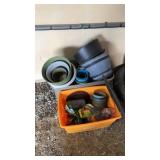 Planting and pottery lot