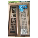 Floor register vent covers