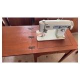 Brothers opus 141 sewing machine and table