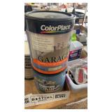 1 gallon of garage floor paint 1 gallon of