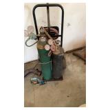 Acetylene  torch on Dolly