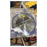 Assortment of tablesaw blades