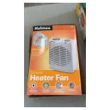Compact heater fan