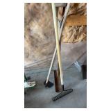 Shovel, hoe, rake