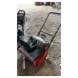 Yard machines snow blower