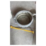 Tire iron and oil pan