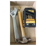 Drill Bits, Hammer, & 15ï¿½ Cresent