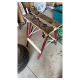 Workbench folding workbench