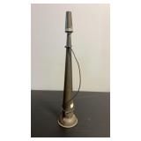Antique metal speaking trumpet /horn  12'