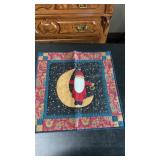 Christmas Quilted wall hanging.  20.5 x 20.5'