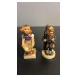 Goebel M.J. Hummel figurines Little Helper girl.