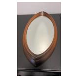 Cat-Eye Style Wall Mirror by Syroco approx