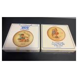 Goebel Hummel plates  1979 and 1980