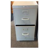 2 drawer file cabinet
