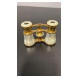Antique French Opera Glasses with Brass &