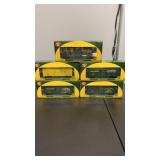 5 John Deere Railway Box Cars HO Scale