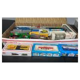 Box of HO Railroad Cars, Locomotives & more
