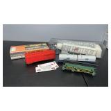 HO Scale Railroad Cars & Semi Truck & Trailers