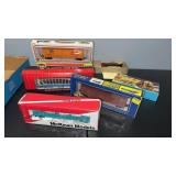 6 HO Scale Railroad Cars , McKean, Athearn, Atlas