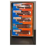 Set of 5 HO Scale Train Cars Roco