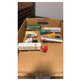 Set of HO Scale Trucks & Trailers