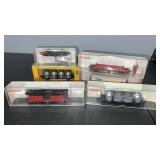 6 Fleischmann HO Railroad Cars