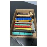 Set of 9 HO Scale Flat Cars with  Cargo