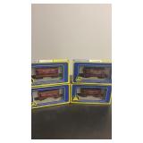 HO SCALE AHM  GREAT NORTHERN 88003 train cars and