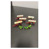HO Scale Anhydrous Tanks & 3 Riding Mowers