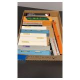 Set of 12 HO Scale Box Cars, Cargo trailers, &