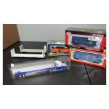 7 HO Scale Railroad Cars, Semi Trucks & more