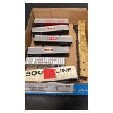 Group of HO Scale Semi Trailers, 1 Box Car, & 1