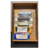 Set of 5 HO Scale Train Cars