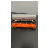O Gauge Railway Box Car & Flat Car