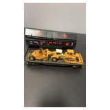 Illinois Central Gondola Car & Flatcar with