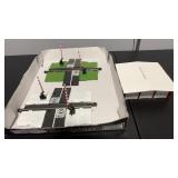 2 Cross Roads Set Ups & Little Red Garage HO