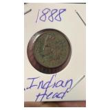 1888 Indian Head Penny