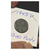 1943 D Steel Lincoln Head Penny