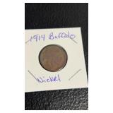 1914 buffalo head nickel