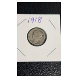 1918 mercury dime