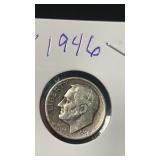 1946 Roosevelt Dime