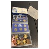 2008 United States mint proof set  with COA