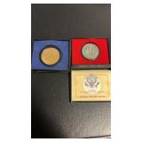 General Anthony Wayne pewter medal and