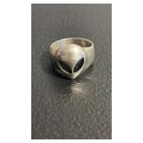 Silver ring stamped 925