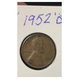 1952 D Lincoln Penny