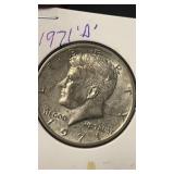 1971 D Kennedy Half Dollar