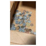 Group of Canadian, US, & other coins