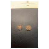1905 and 1906 Indian head cent
