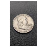 Franklin Half Dollar 1958