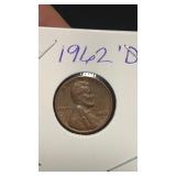 1962 D Lincoln Penny